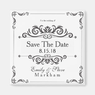 Save The Date Magnet