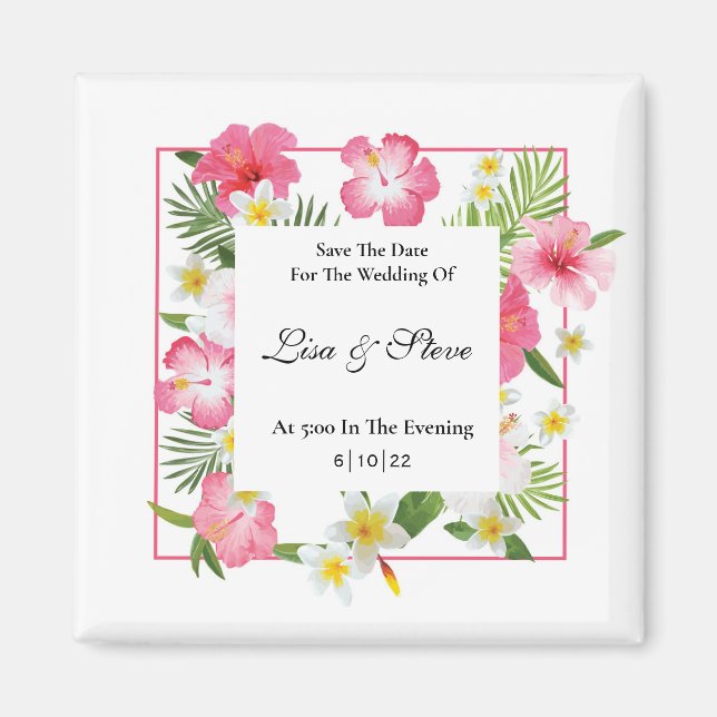 Save The Date Magnet (Front)