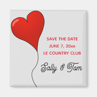Save The Date magnet