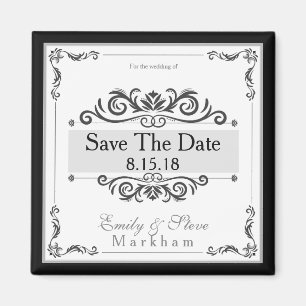 Save The Date Magnet