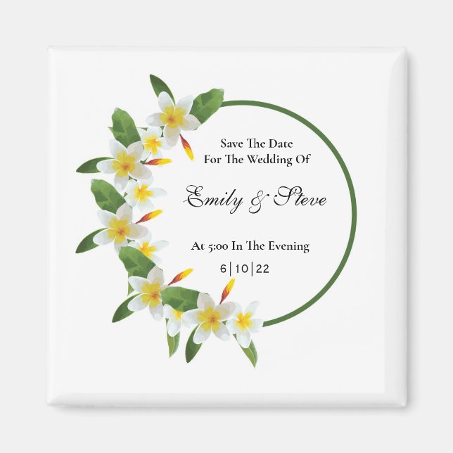 Save The Date Magnet (Front)