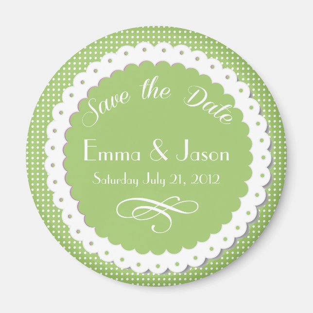 Save The Date Magnet (Front)