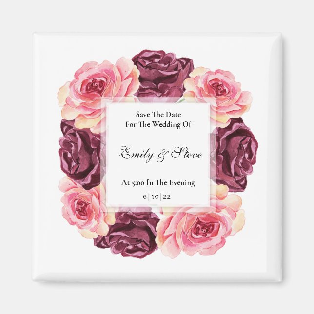 Save The Date Magnet (Front)