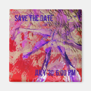 Save The Date Magnet