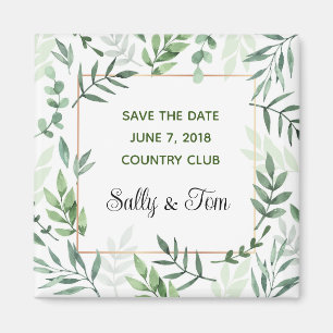 Save The Date magnet