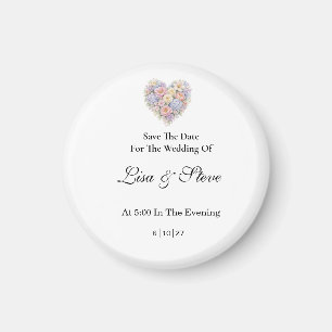 Save The Date Magnet