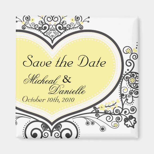 Save the Date Magnet (Front)