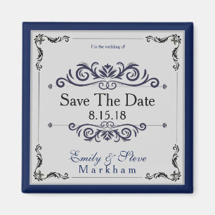 Save The Date Magnet