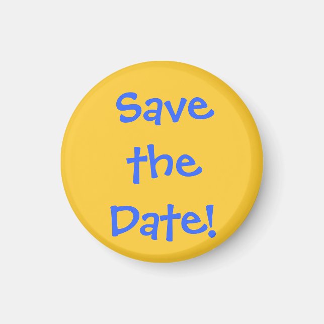 Save the Date! Magnet (Front)