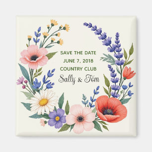 Save The Date magnet