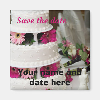 Save the date magnet