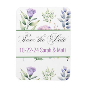 Save the date magnet
