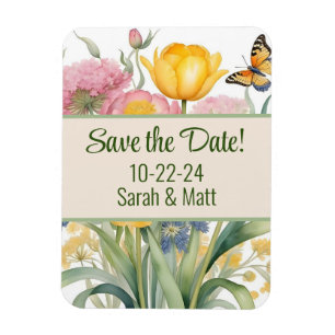 Save the date magnet