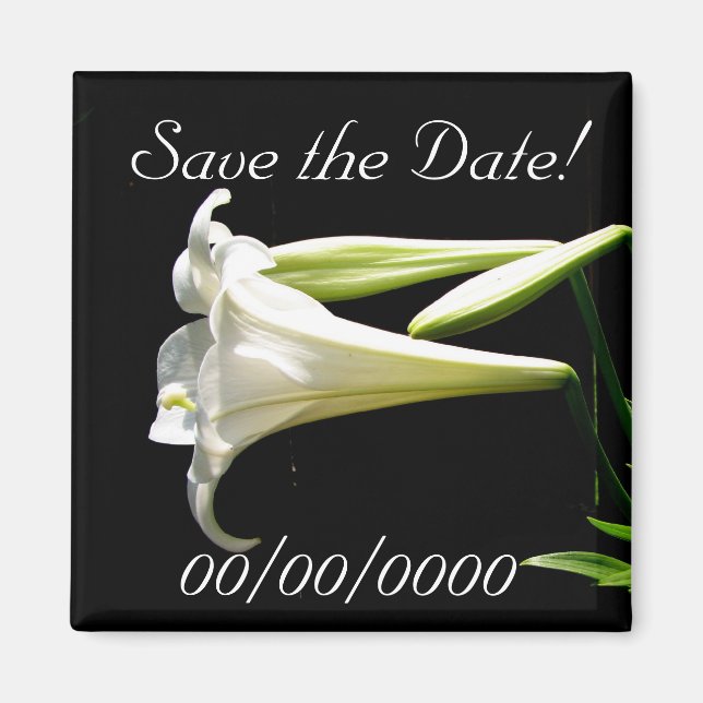 Save the Date! Magnet (Front)