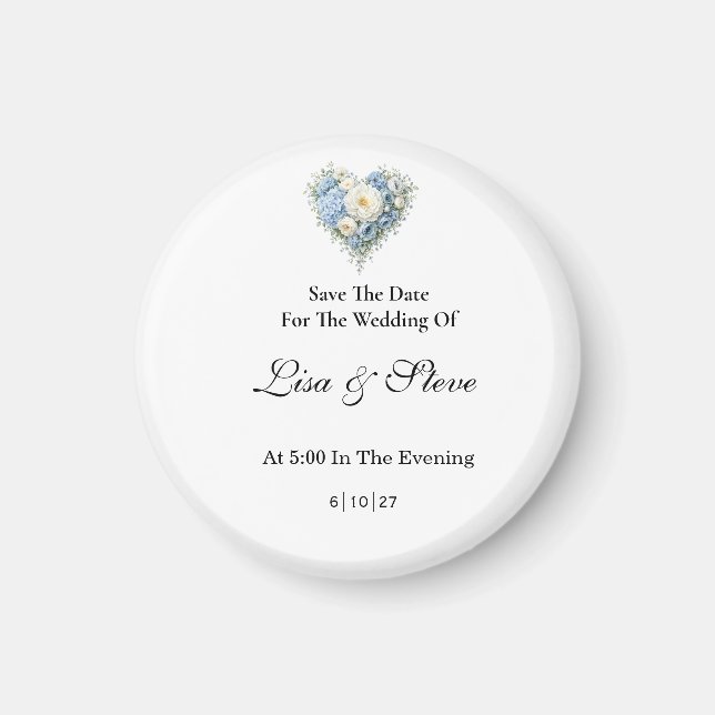 Save The Date Magnet (Front)