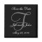 Save the Date Magnet First Names and Initials