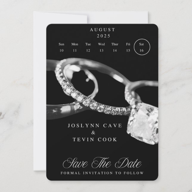 Save The Date Magnet - Mark Your Calendar  (Front)