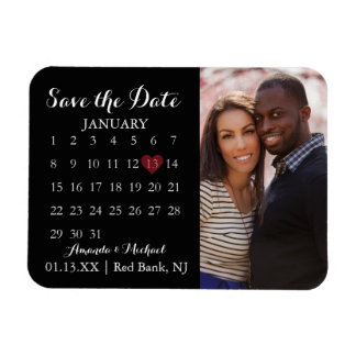 Save the Date Magnet - Photo Calendar