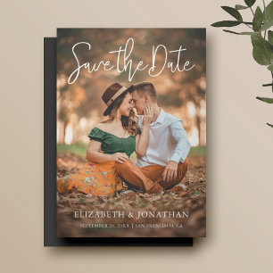 Save the Date Magnet with Photo