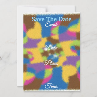 Save The Date Magnetic Card