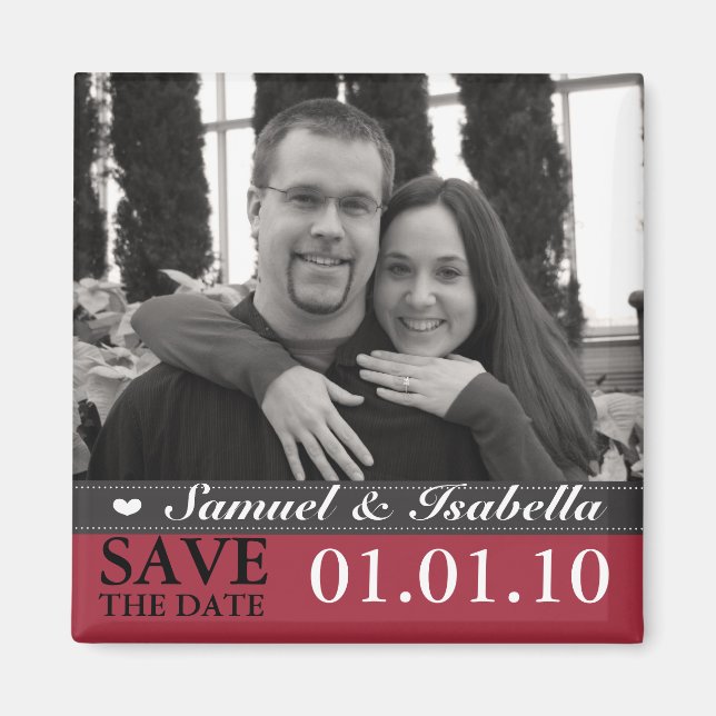 Save the Date Magnets (Front)