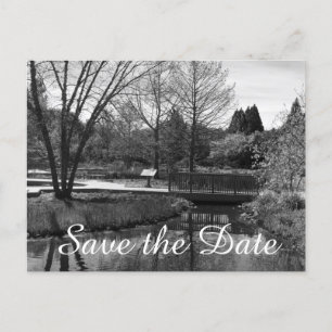 Save the Date Nature Scene Announcement Postcard
