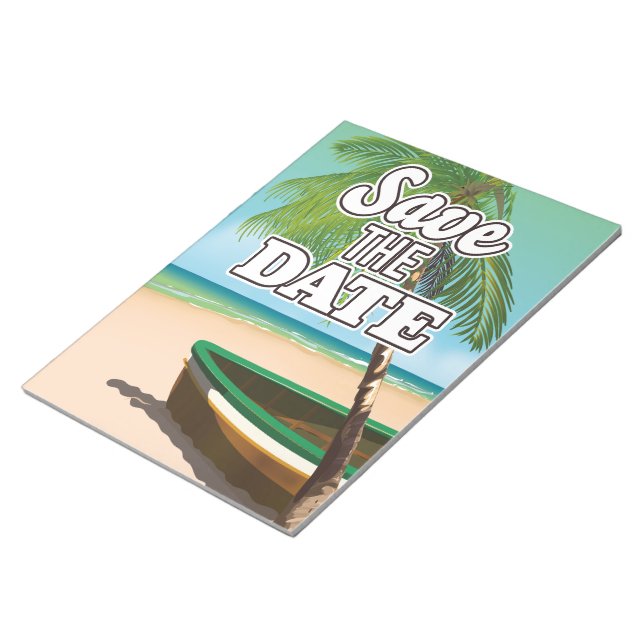 Save the Date Notepad (Angled)