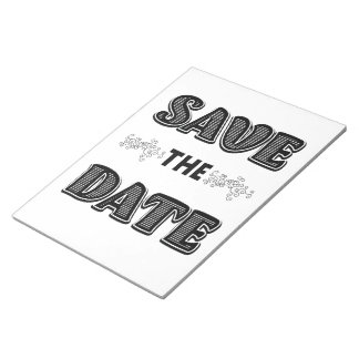 Save the Date Notepad