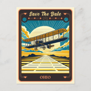 Save the Date   Ohio Invitation Postcard