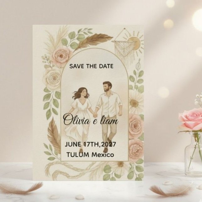 Save the Date: Olivia & Liam Invitation (Creator Uploaded)