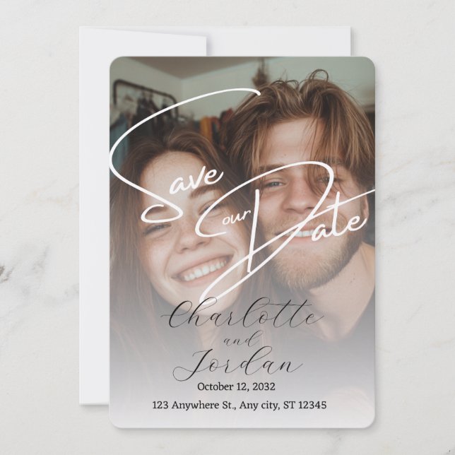 Save the Date: Our Love Story Continues Invitation (Front)