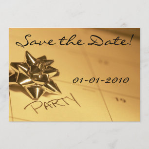 Save the Date! Party Invitations