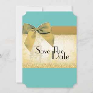 Save The Date Personalise Wedding Paris Template