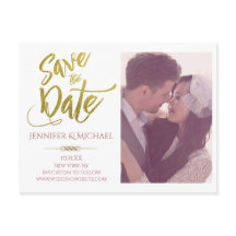 Save the Date Photo