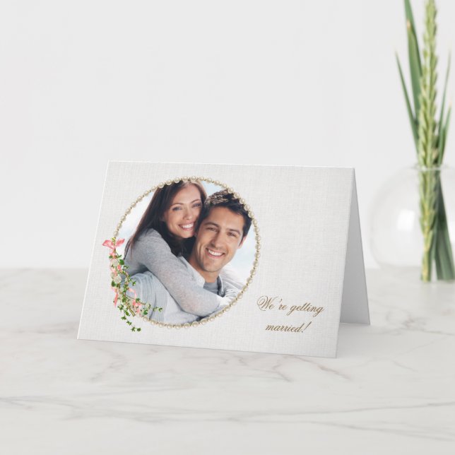 Save The Date Photo Card (Front)