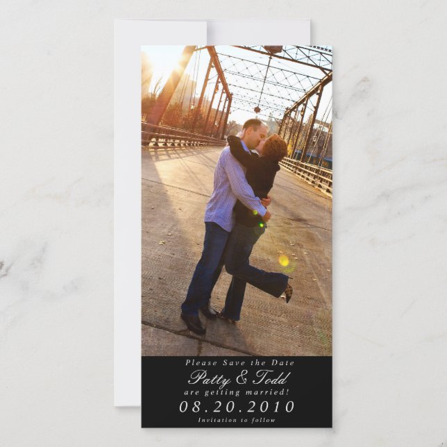 Save The Date Photo Card (Front)