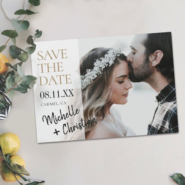 Save the Date Photo Wedding Invitation Magnets (Creator Uploaded)
