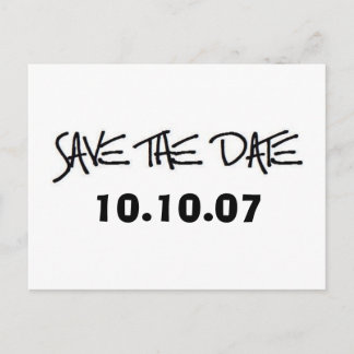 SAVE THE DATE Post Cards