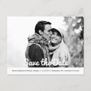 Save The Date Postcard