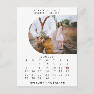 Save the Date Postcard