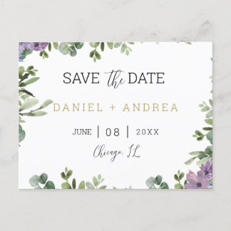 Save the Date Postcard