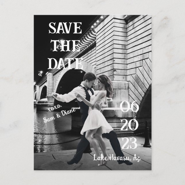 Save the Date Postcard (Front)