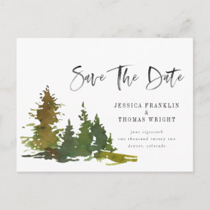 Save The Date Postcard