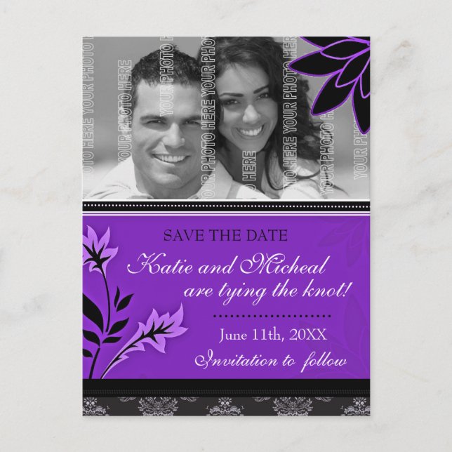 Save the Date Postcard (Front)