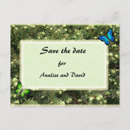 Save The Date Postcard