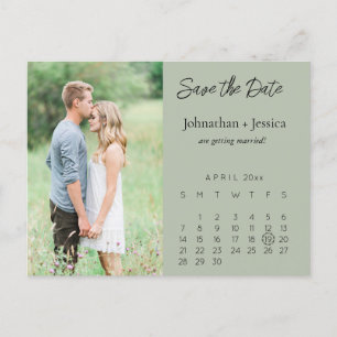 Save The Date Postcard