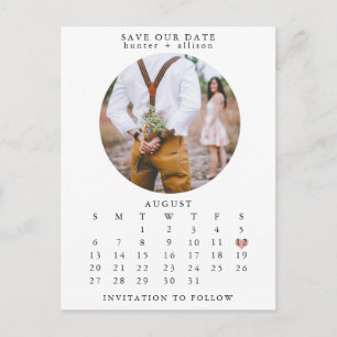 Save the Date Postcard