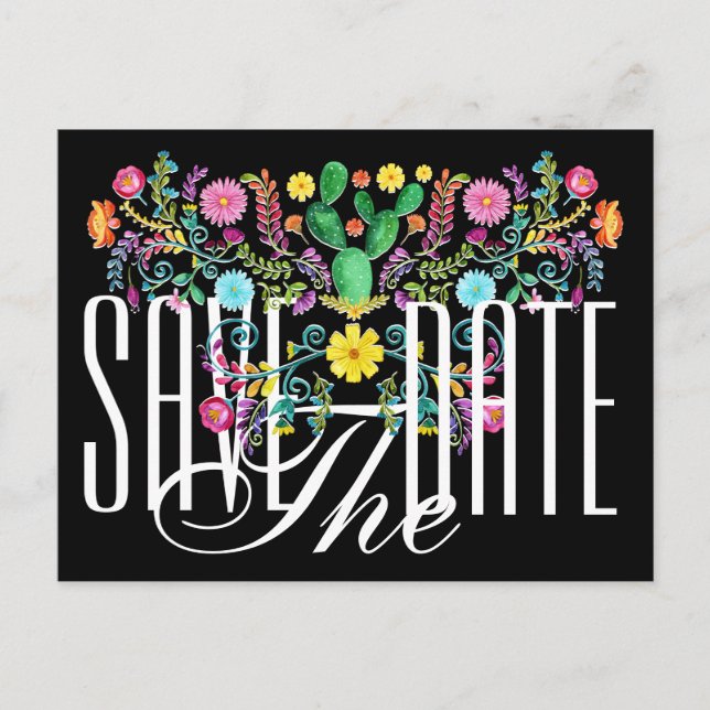 Save the Date Postcard Invitation (Front)