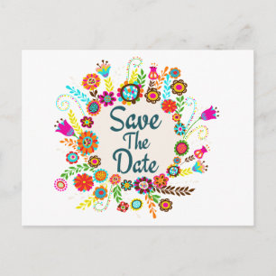 Save the Date Postcard Invitation