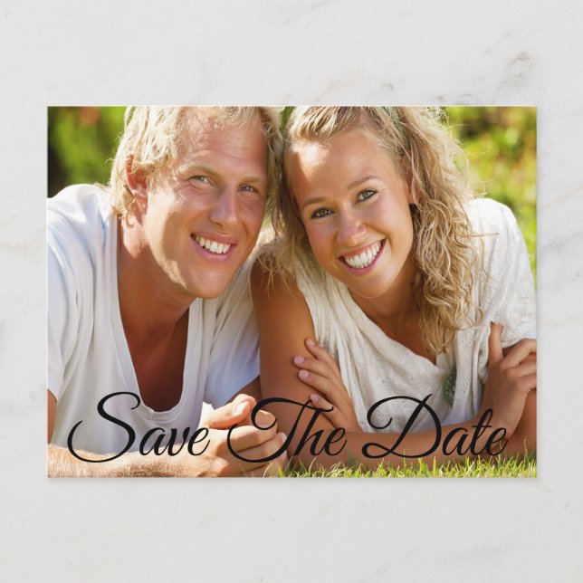 Save the Date Postcard Invitation (Front)